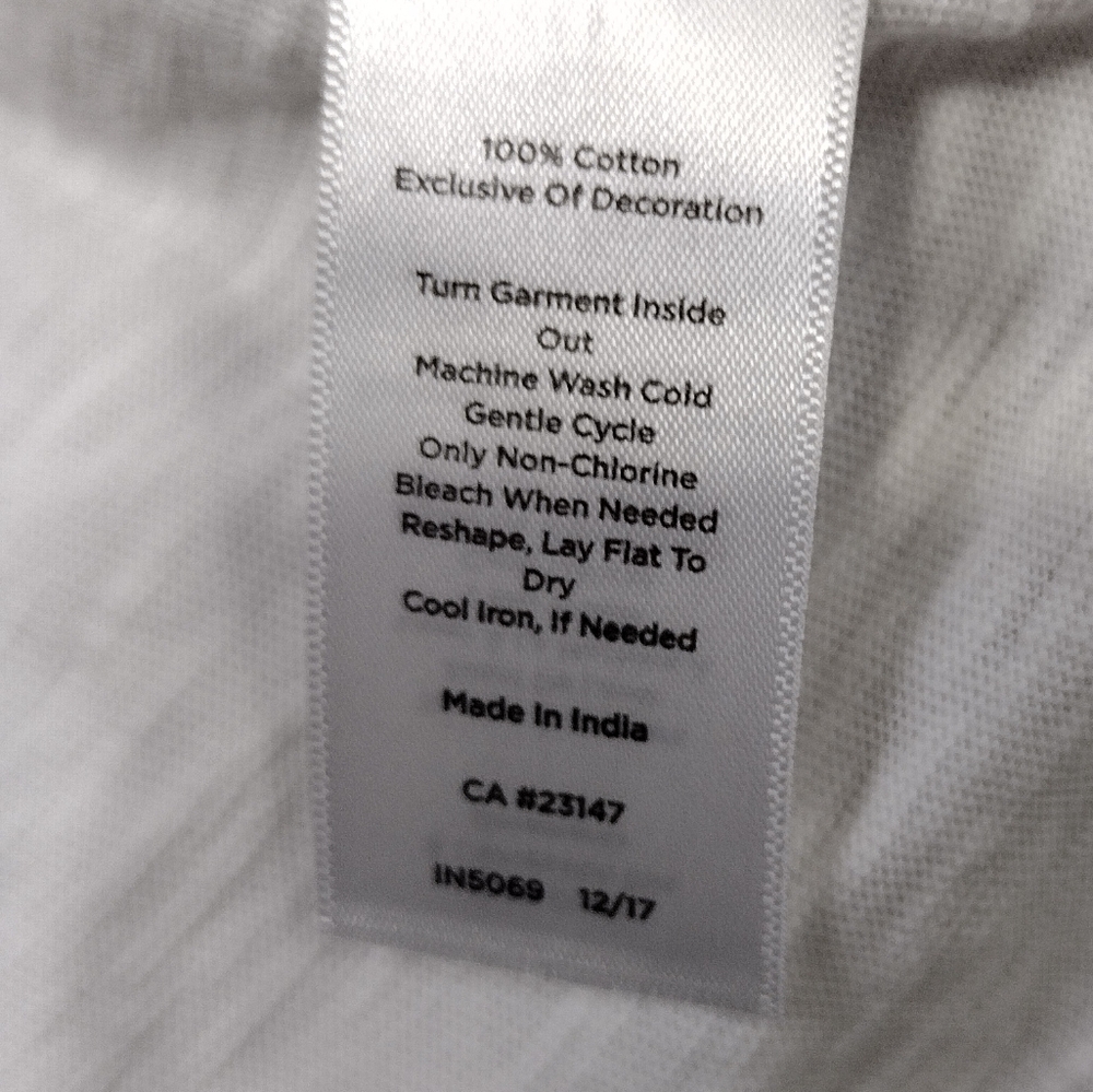 NWOT Talbots Embroidered Eyelet Cottagecore Pullover Tunic Women's M White - Picture 9 of 10